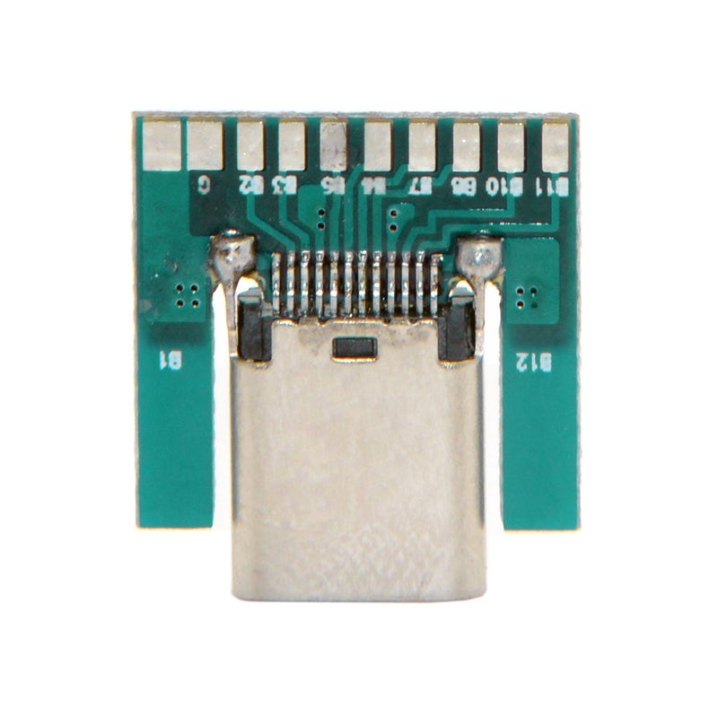 JSER DIY 24pin USB 3.1 Type-C Female Socket Connector SMT Type with PC Board - Image 5